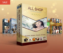 ALL SHOP! All tutorials - All actions - All overlays - all presets