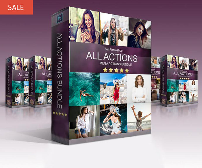 All Photoshop Actions - Mega Collection